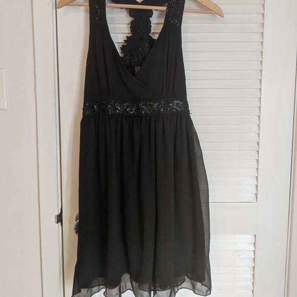 Yumi Black Cocktail Dress - Picture 2 of 5